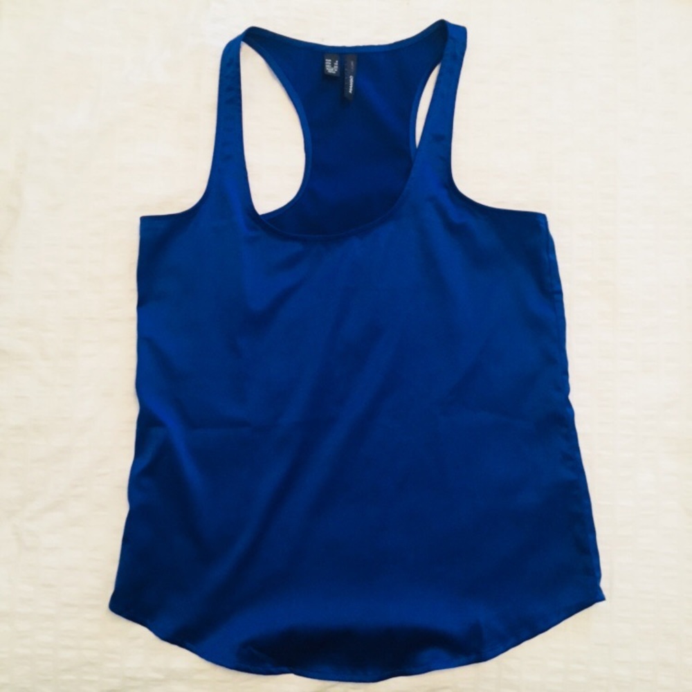 Deep blue MANGO top